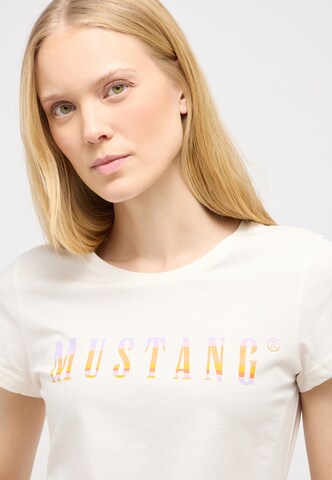MUSTANG Shirt 'LOA' in Wit