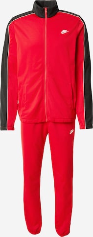 Nike Sportswear Sweatsuit 'CLUB' in Red: front
