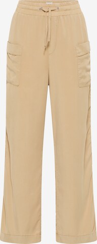 MUSTANG Loose fit Pants in Beige: front
