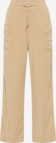 MUSTANG Loose fit Pants in Beige: front