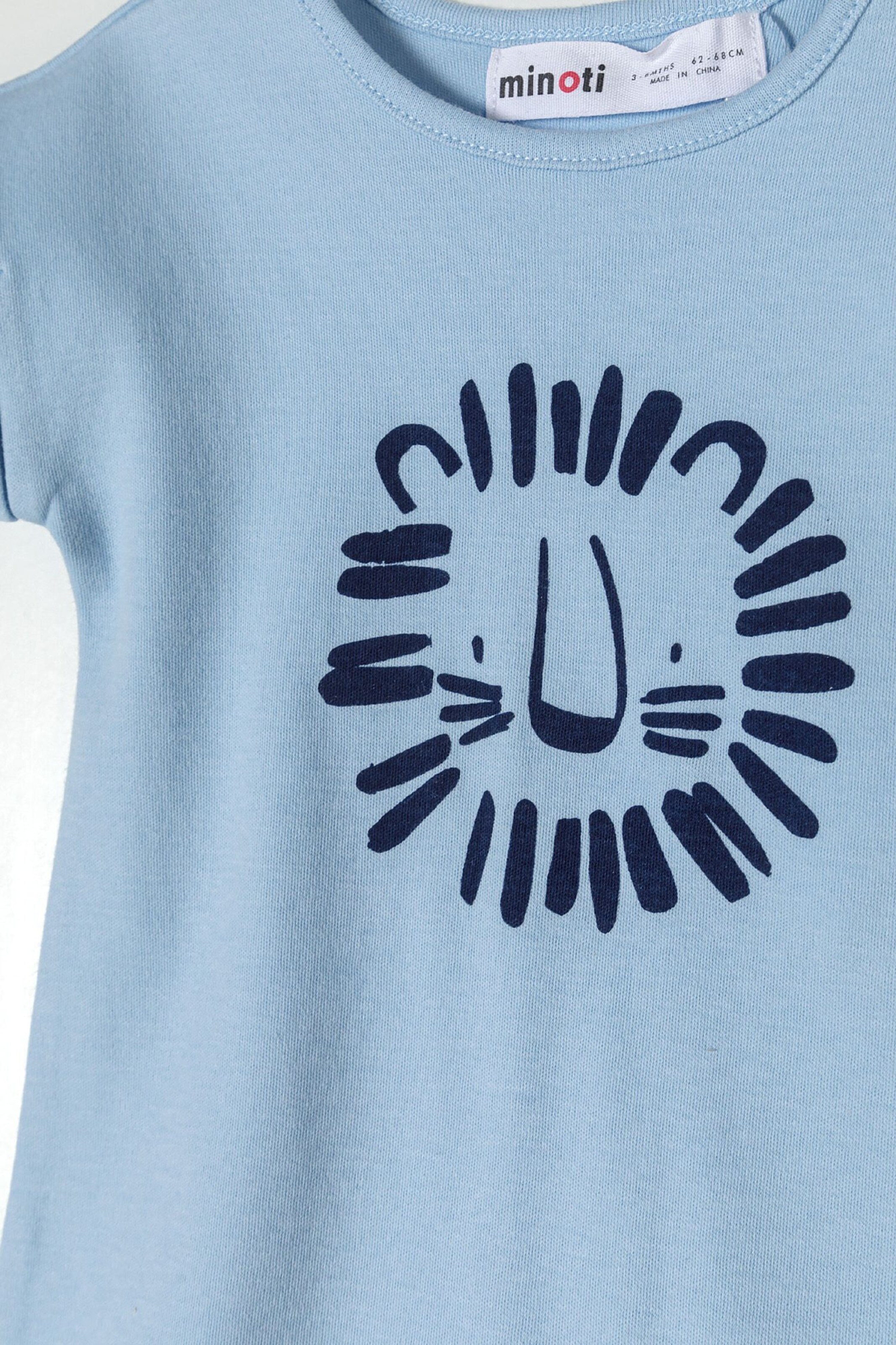 MINOTI Strampler in Blau