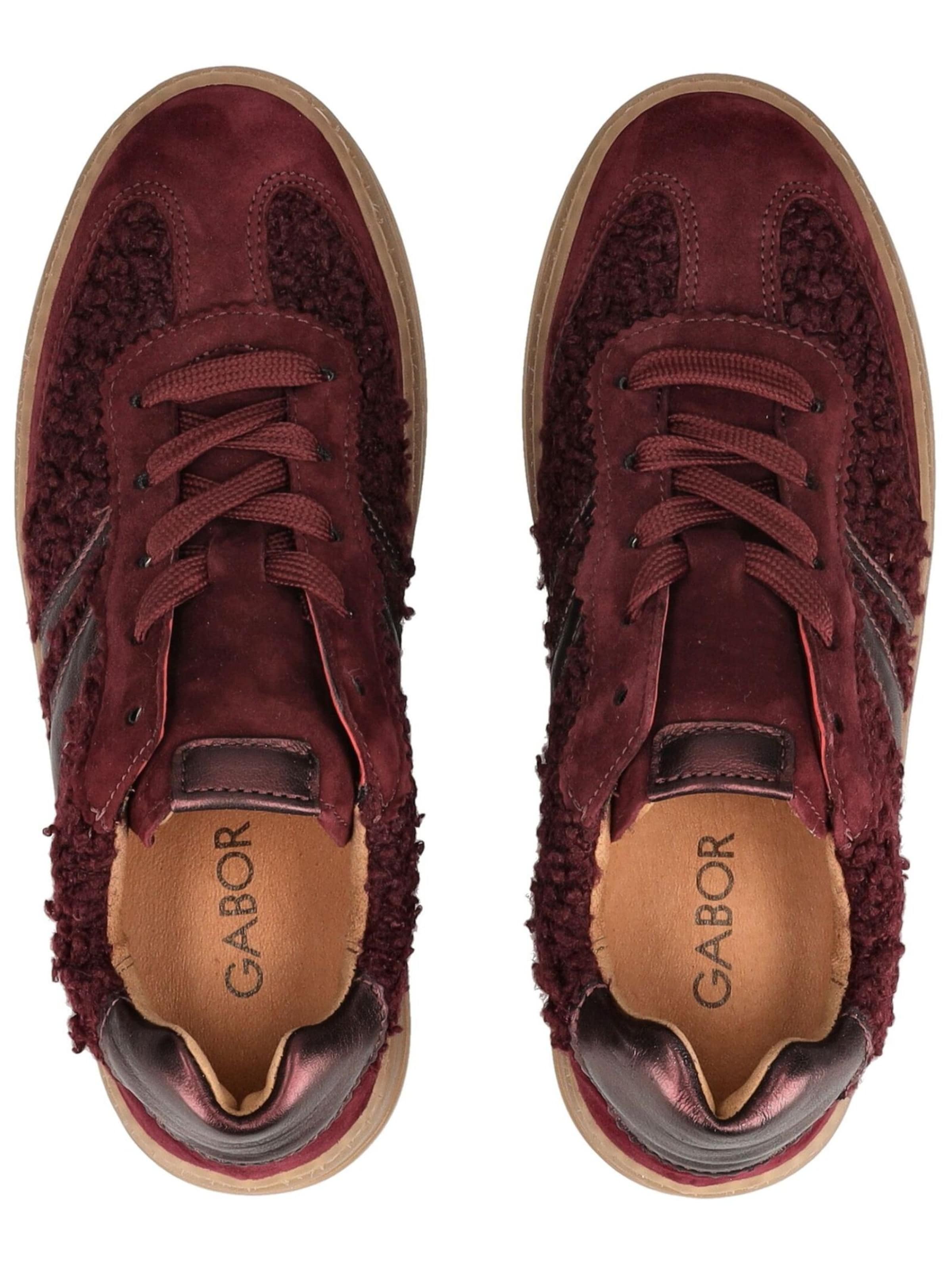 Sneaker bassa di GABOR in rosso