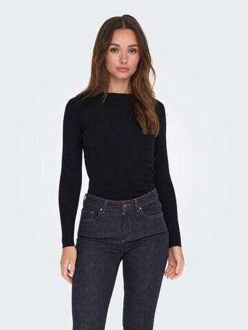 Pull-over 'Cirkeline' JDY en noir : devant