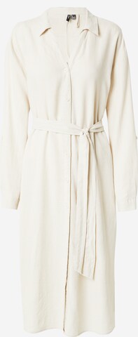 VERO MODA Shirt Dress 'LINN' in Beige: front