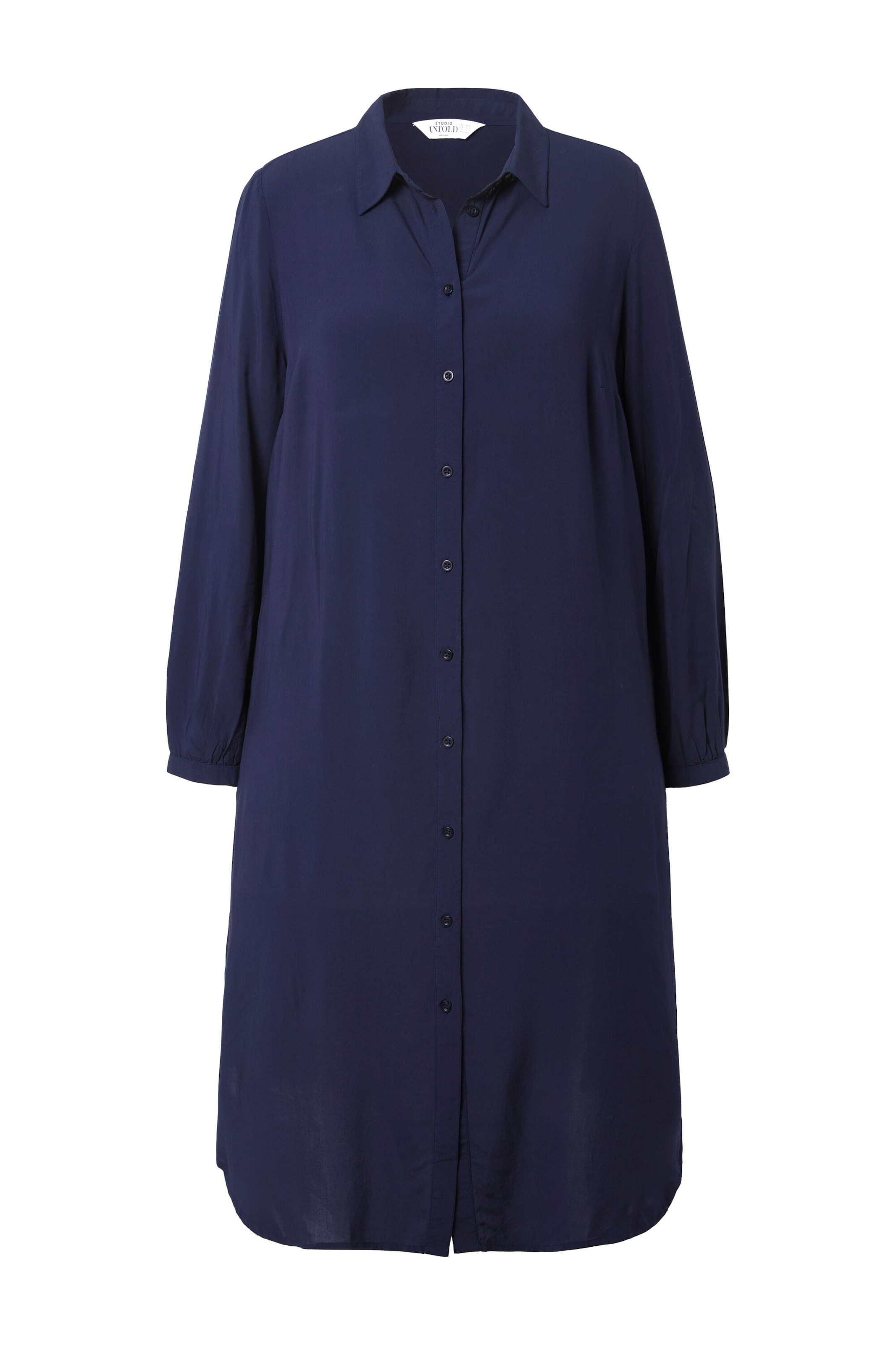 Studio Untold Bluse in marine, Produktansicht