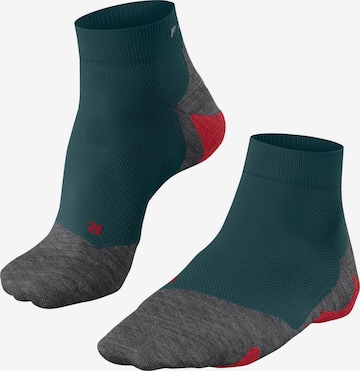 FALKE Athletic Socks 'RU5 Race Short' in Blue: front