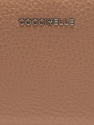Portamonete 'COCCINELLE METALLIC 3' di Coccinelle in marrone