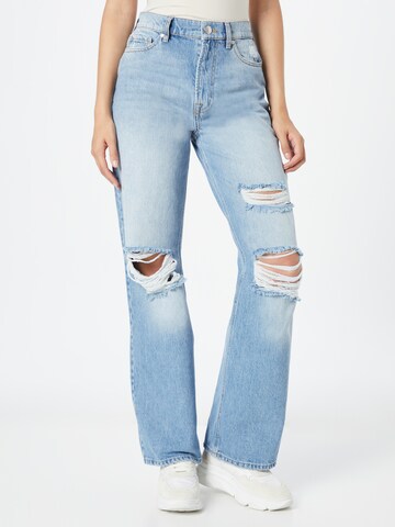 TOMORROW Wide leg Jeans in Blauw: voorkant