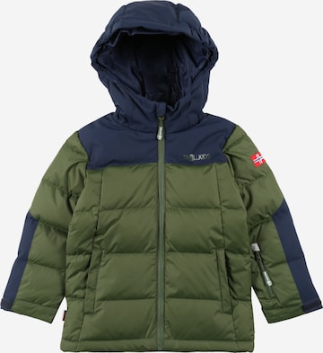TROLLKIDSOutdoor jakna 'Narvik' - zelena boja: prednji dio