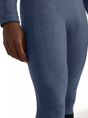 FALKE Regular Workout Pants in Blue