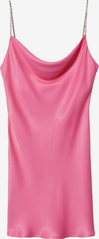 MANGO Sukienka koktajlowa 'Brit' w kolorze różowy: przód