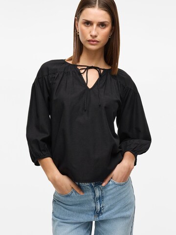 VILA Bluse i sort