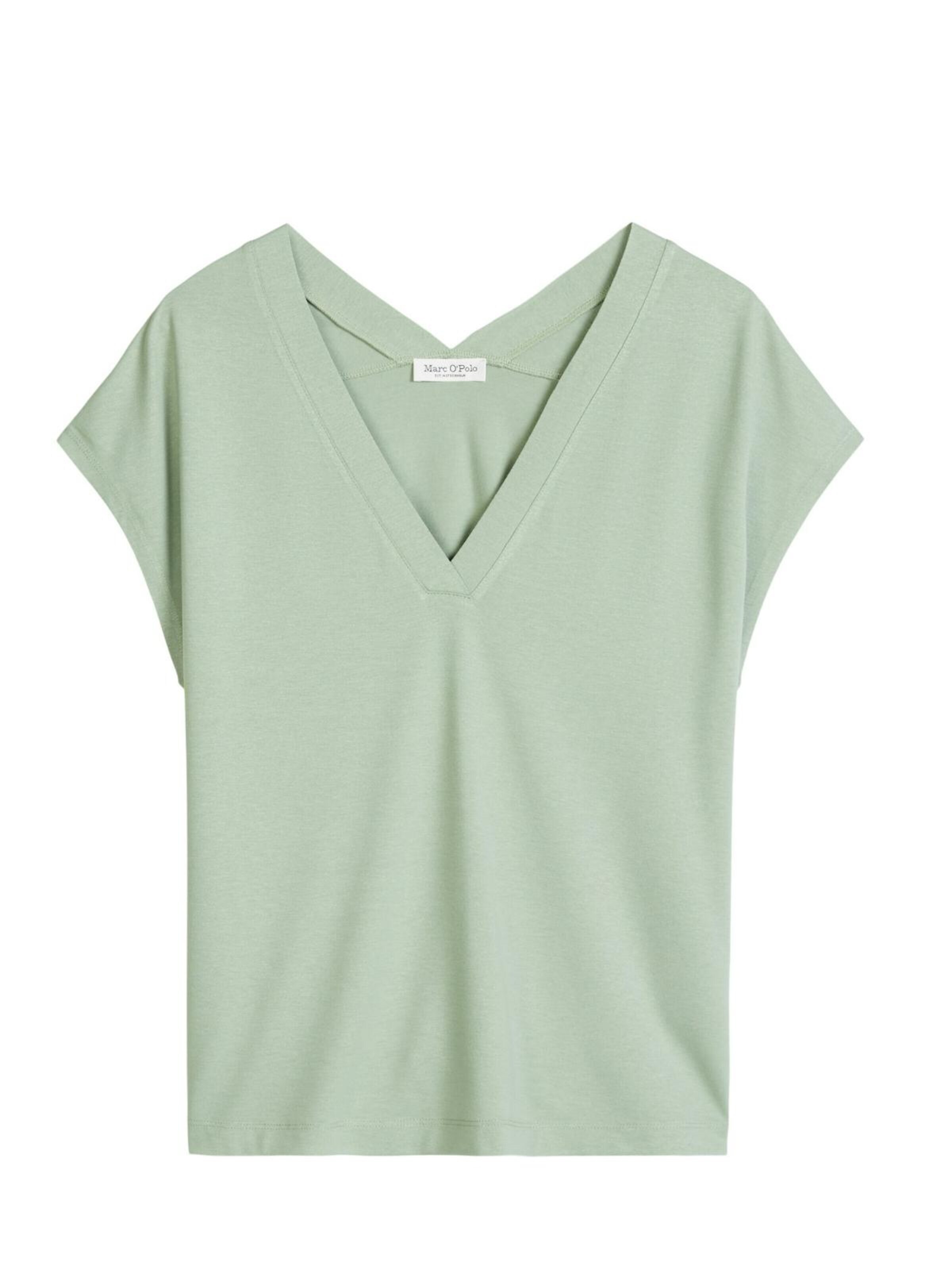 Marc O'Polo T-shirt en M en vert, Vue avec produit