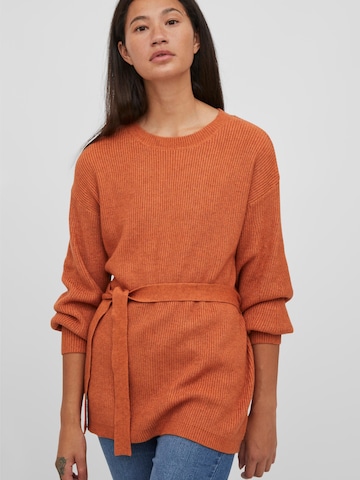 VILA Sweater 'RIL' in Orange