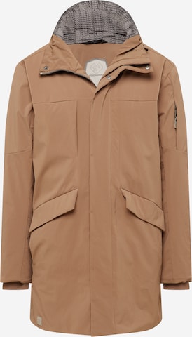 Ragwear Between-seasons coat 'ZALE' in Brown: front