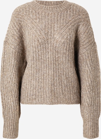 Abercrombie & Fitch Trui in Bruin: voorkant