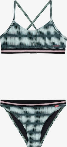 PROTEST Bikini 'PRTENJOY JR' in Green: front