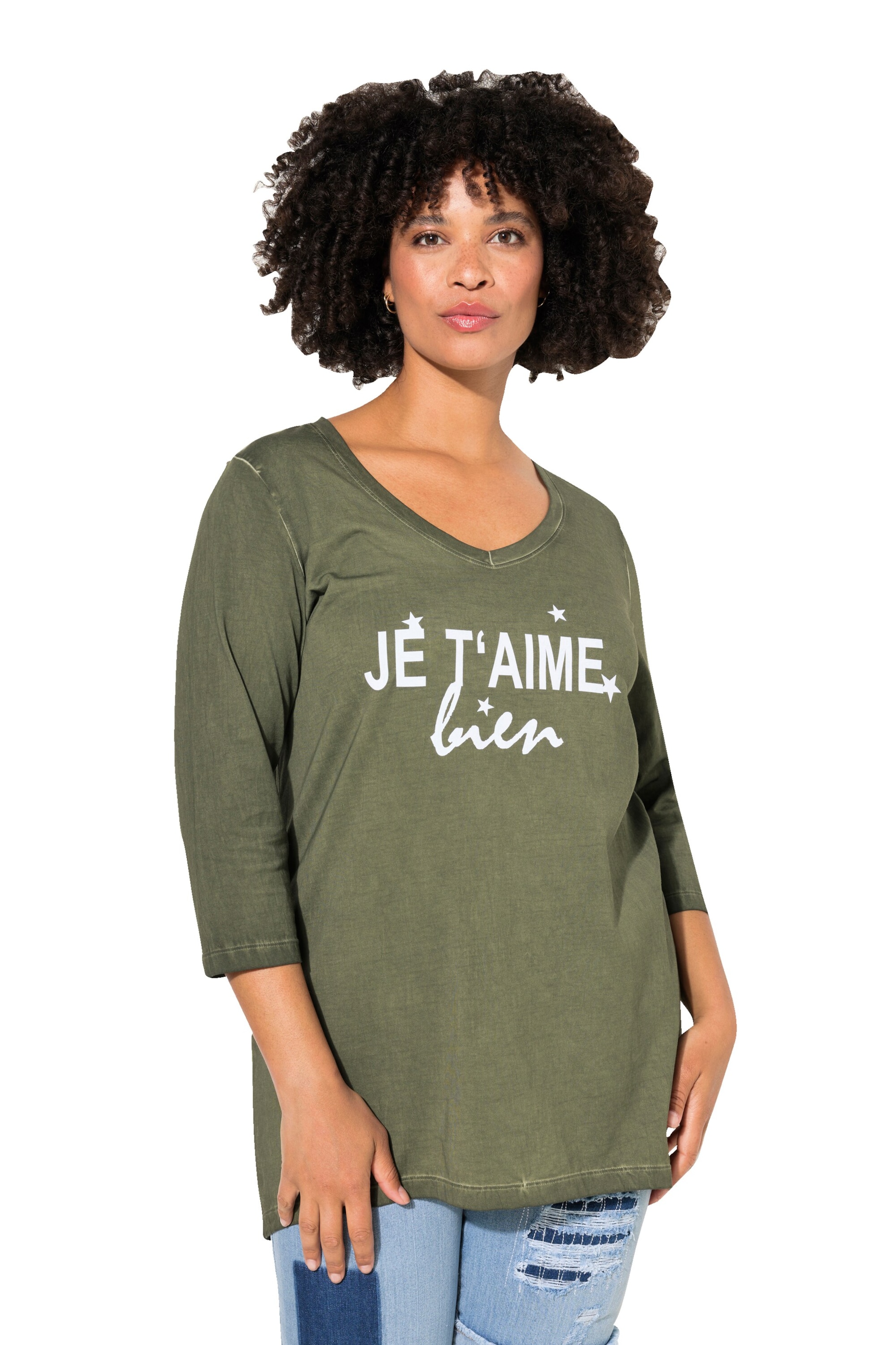 Angel of Style Shirt in Groen: voorkant