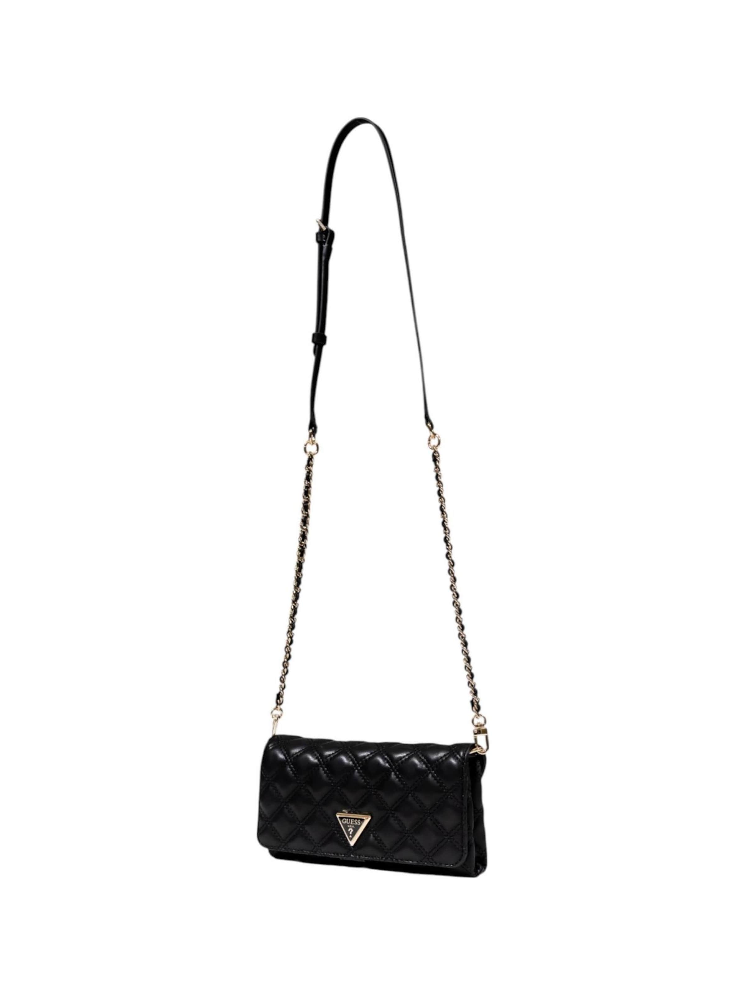 Borsa a spalla 'GIULLY II XBODY FLAP ORGANIZER HWQG96 73750' di GUESS in nero
