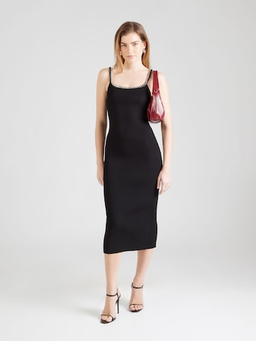 MICHAEL Michael Kors Трикотажное платье в Черный: спереди