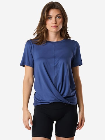 SWEDEMOUNT Functioneel shirt 'Core' in Blauw: voorkant