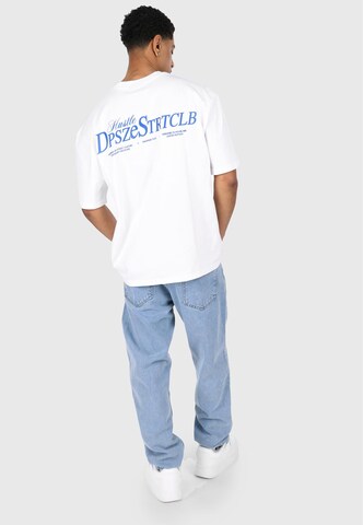 T-Shirt 'STRTCLB' Dropsize en blanc