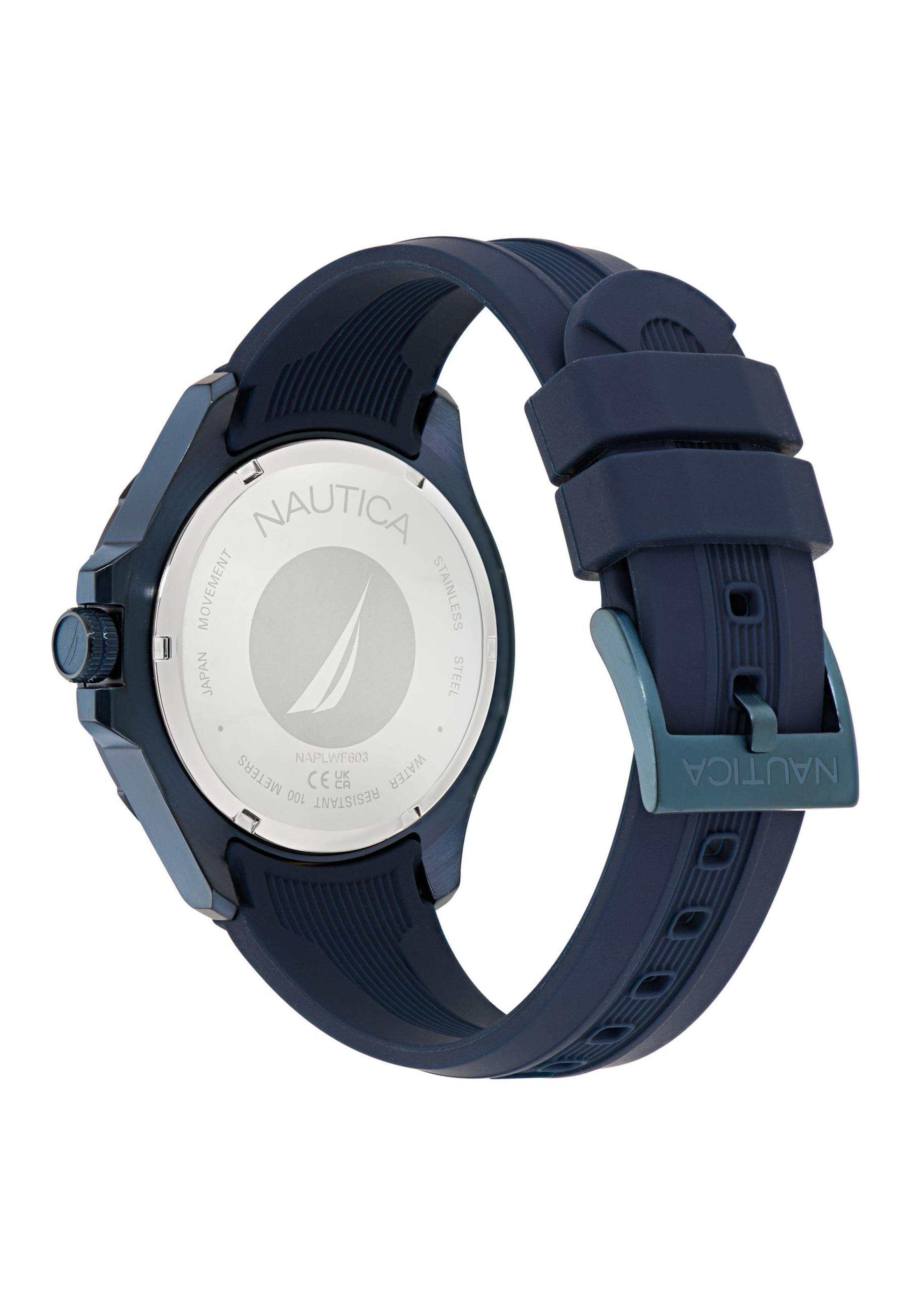 Montre à affichage analogique ' LEEWAY ' NAUTICA en bleu
