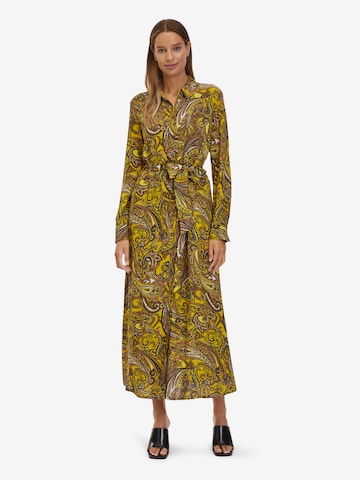 Robe Betty Barclay en marron : devant