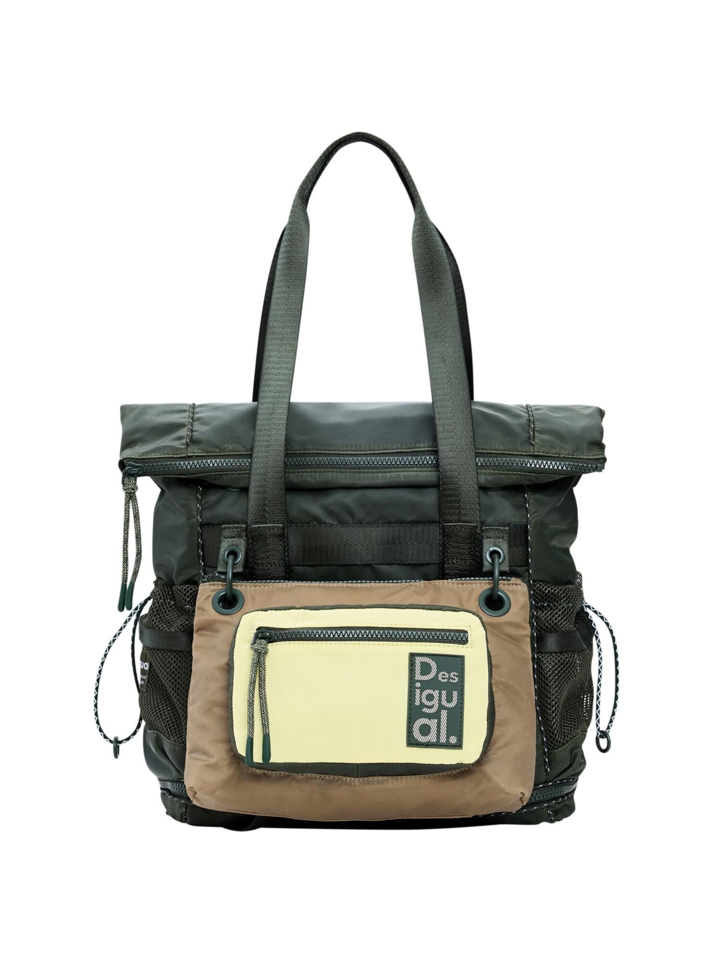 Desigual Рюкзак в Зеленый: спереди