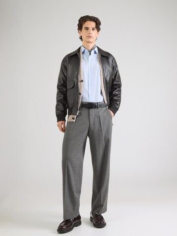 Coupe slim Chemise Michael Kors en bleu