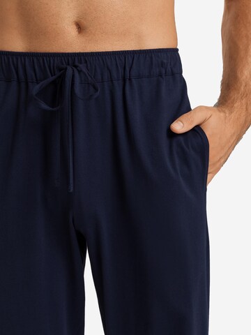 Hanro Pyjamabroek 'Night & Day' in Blauw