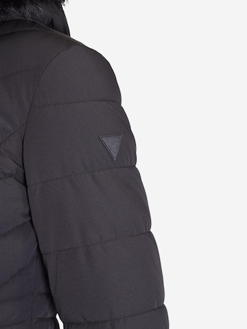 GUESS Winterjas 'JOLANDA STRETCH PUFF W6BL77 W4713' in Zwart