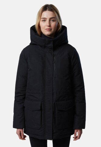 North Sails Winter Parka 'Biscay' in Black: front