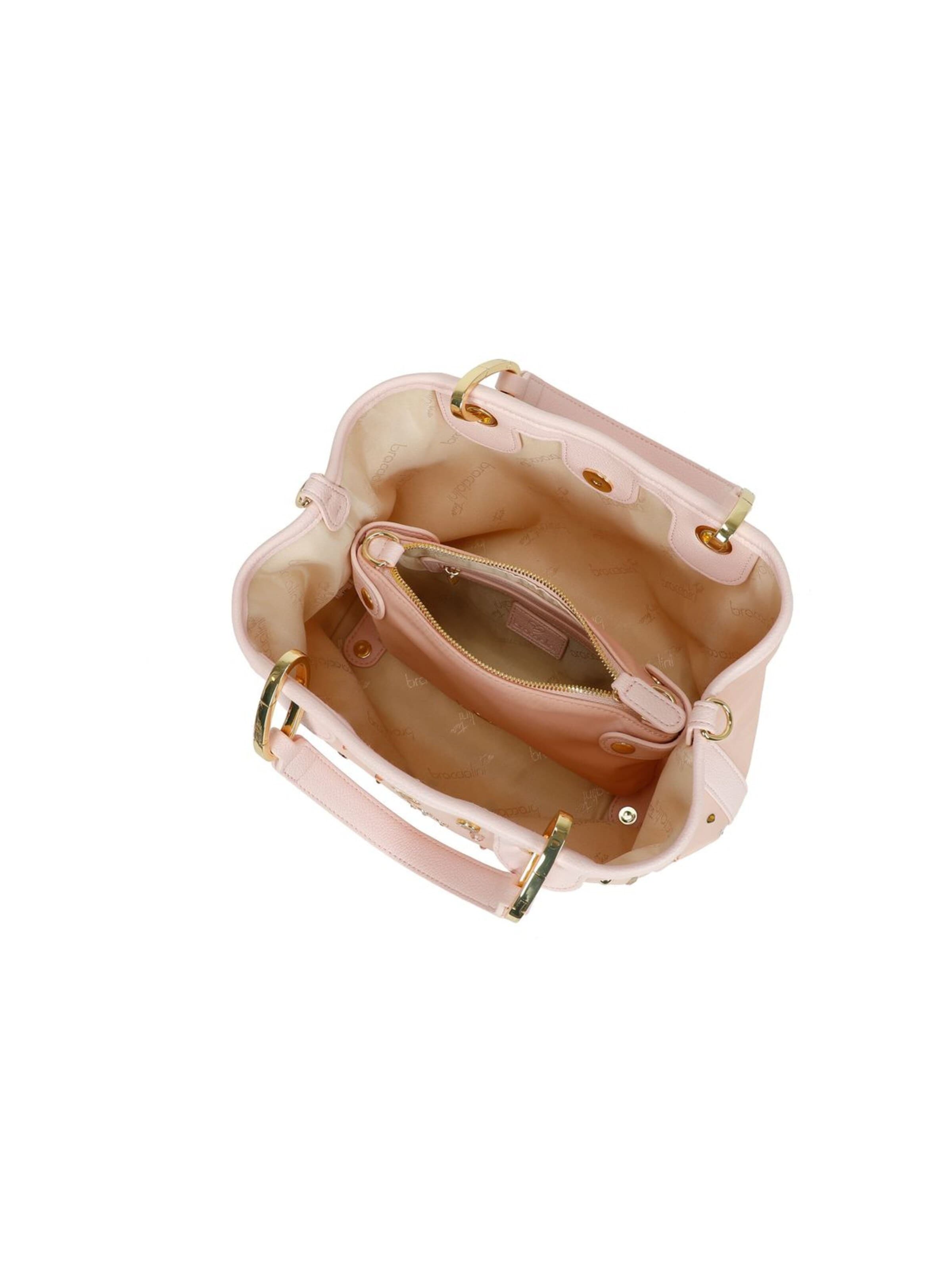 Borsa a mano 'Beth Strass' di Braccialini in rosa