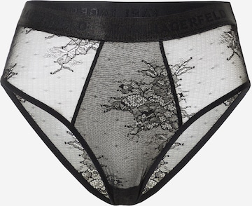 Karl Lagerfeld - Cueca em preto: frente