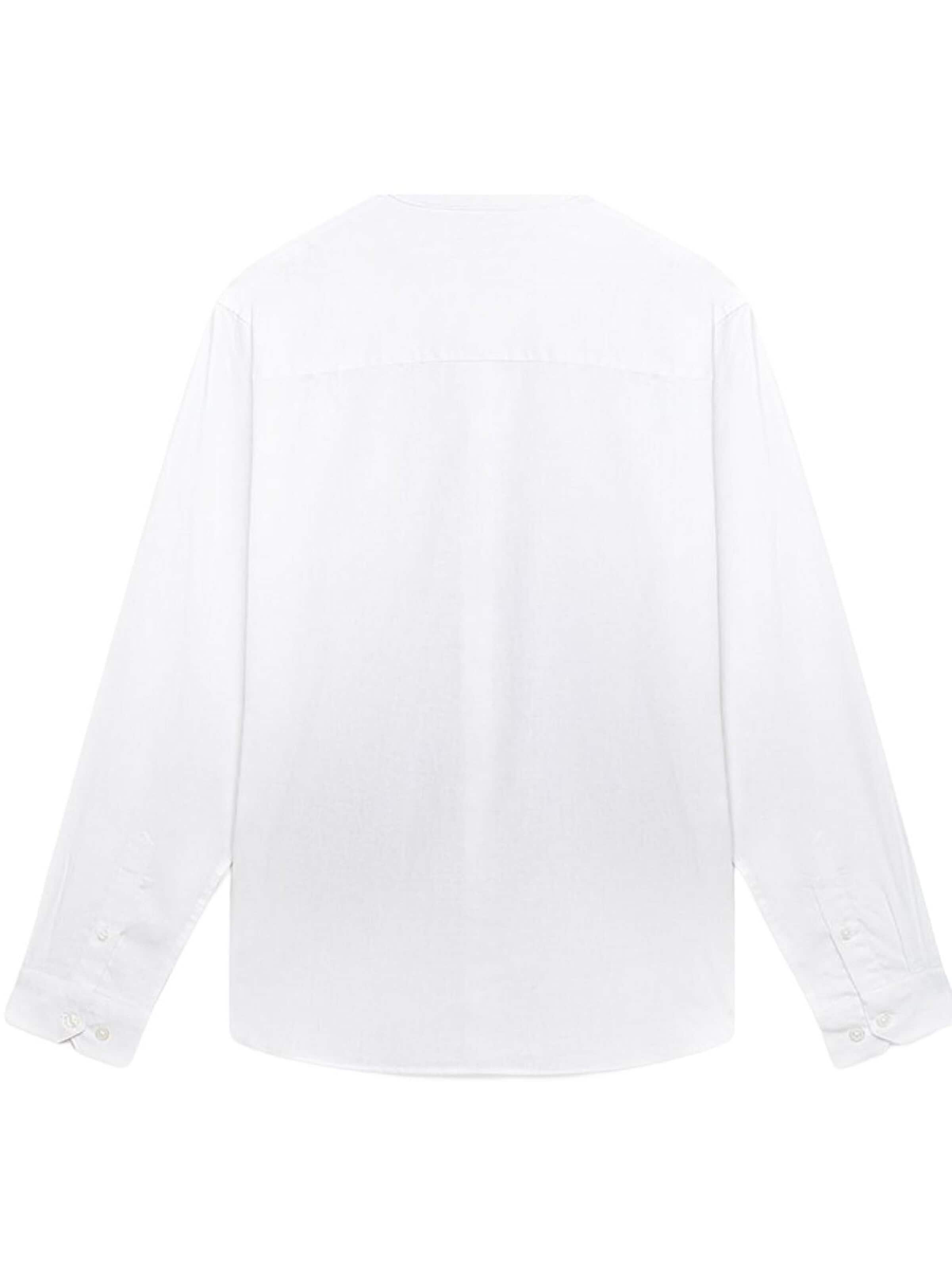 T-Shirt 'LTB Jeans Herrenhemd mit Struktur' LTB Jeans en blanc : devant