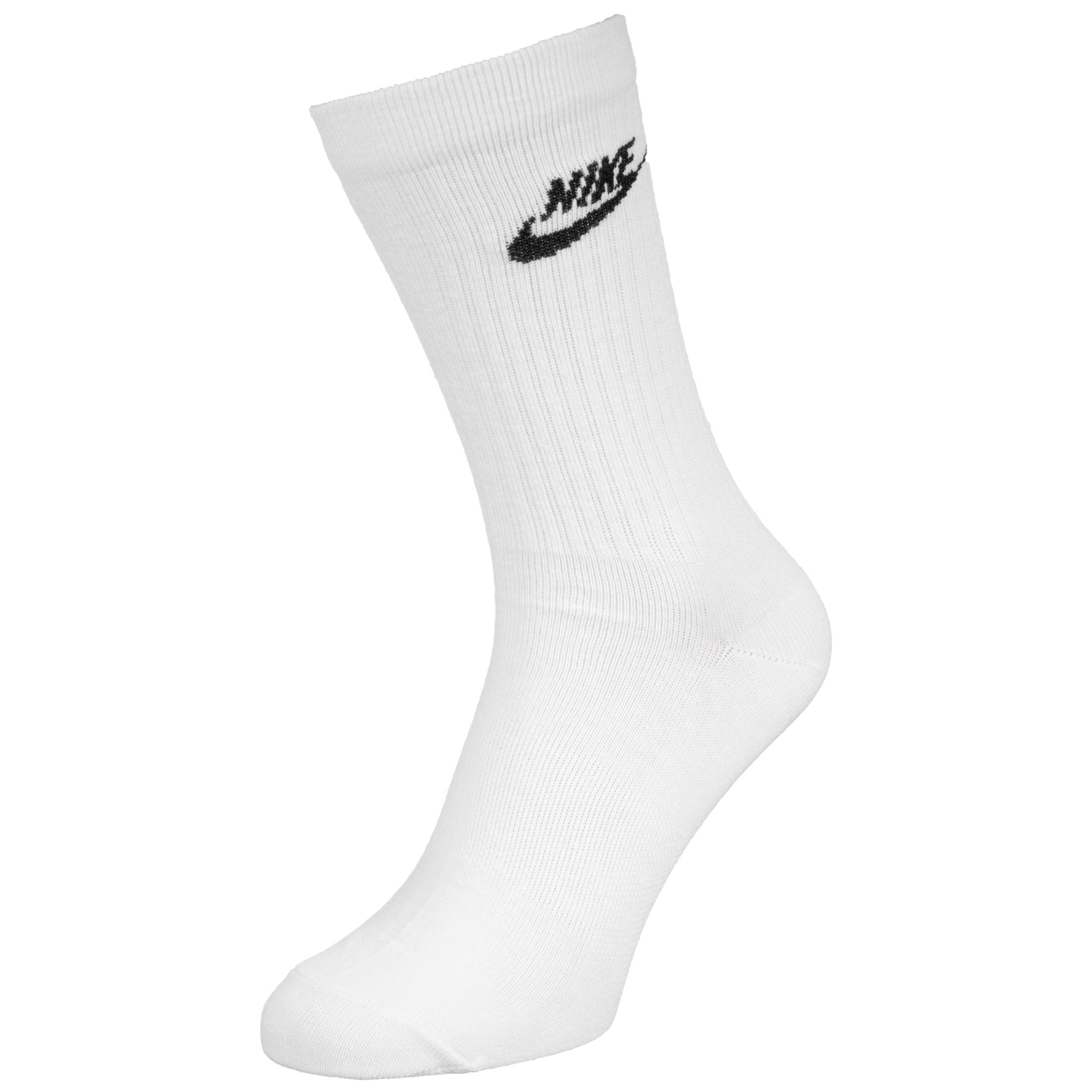 regular Calzino 'Everyday Essential' di Nike Sportswear in bianco