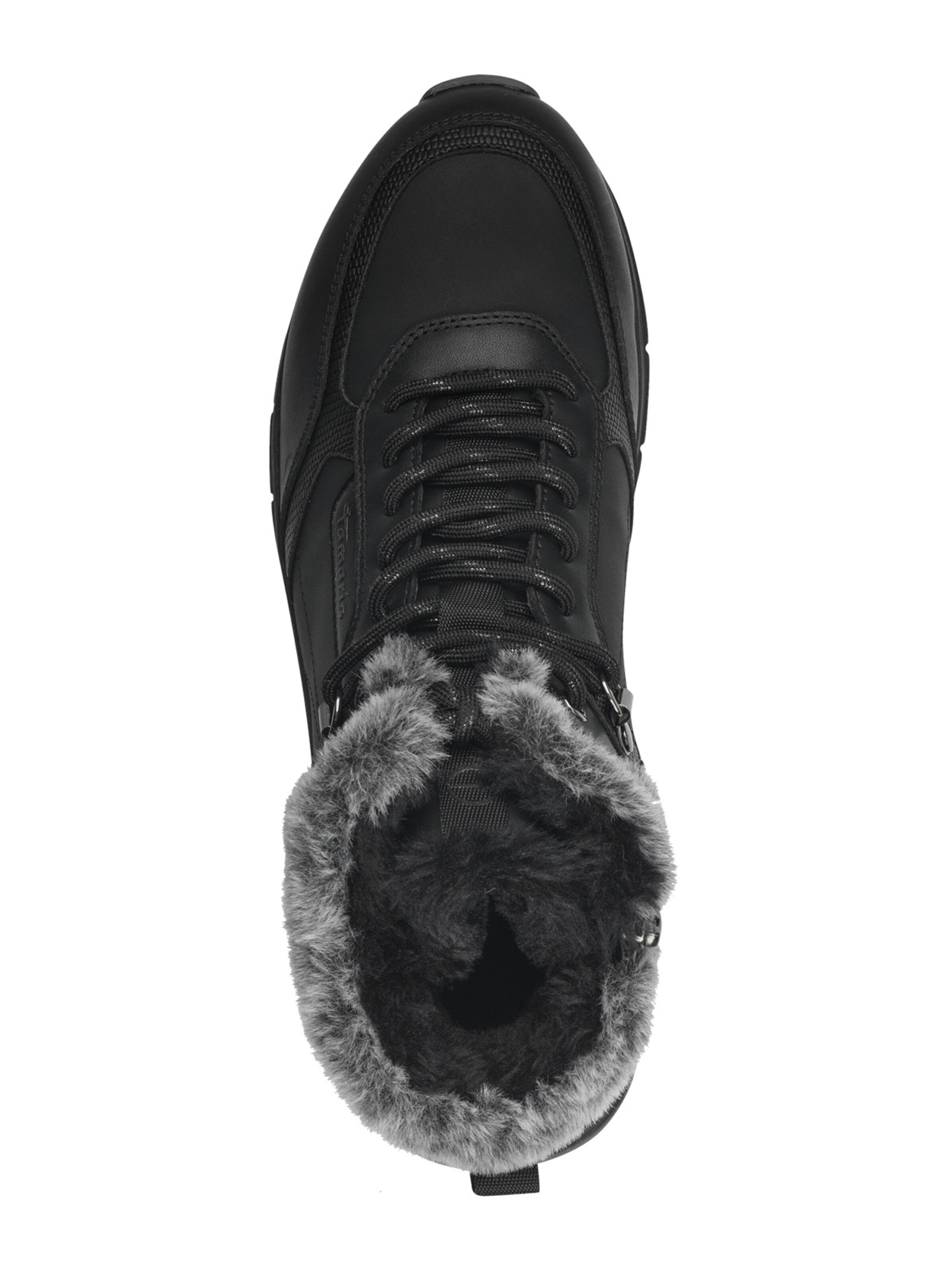 Tamaris Schnürstiefelette in Schwarz