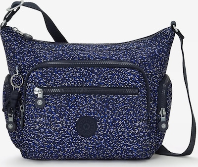 KIPLING Чанта с презрамки 'Gabbie' в нейви синьо / бяло, Преглед на продукта