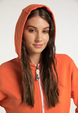 myMo ATHLSR Regular Sweatjacke in Orange