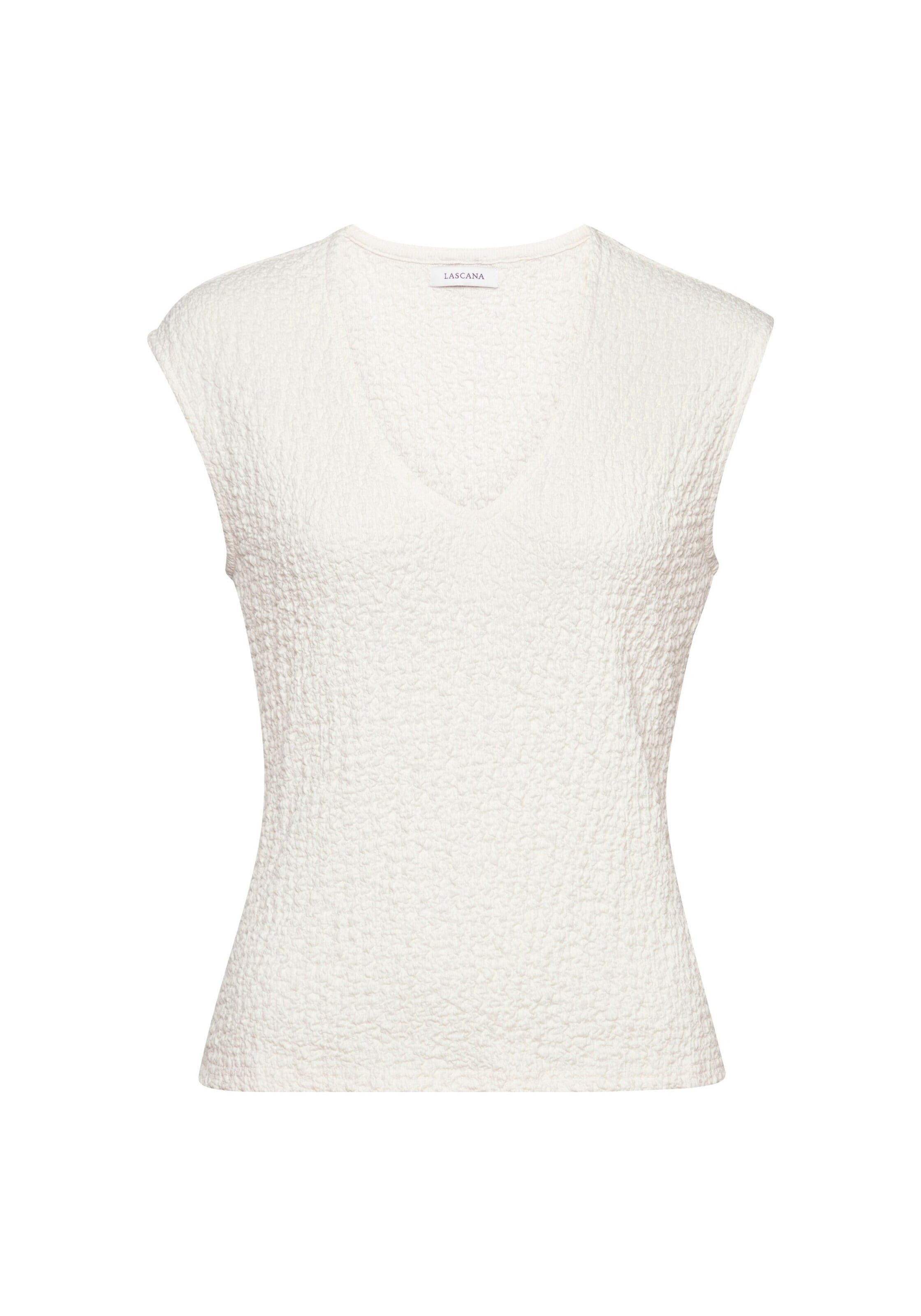 LASCANA Top in Beige: front