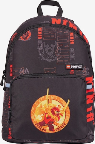 LEGO Backpack 'Ninjago Basic' in Black: front