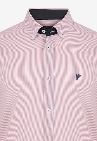 rožinė DENIM CULTURE Standartinis modelis Marškiniai 'Delmar'