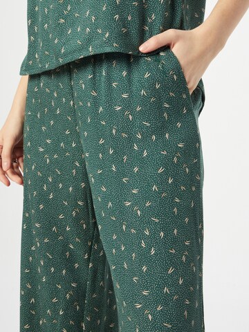 mazine Wide leg Παντελόνι 'Cherry' σε πράσινο