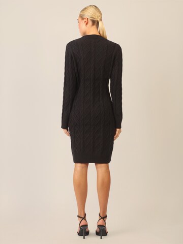 APART Knitted dress in Black