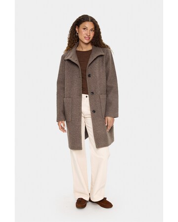SAINT TROPEZ Tussenmantel in Beige: voorkant