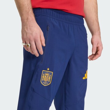 Effilé Pantalon de sport 'Spanien Tiro' ADIDAS PERFORMANCE en bleu