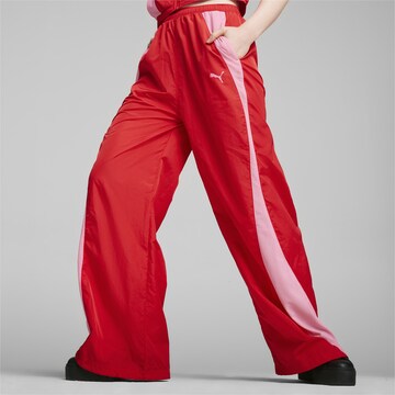 PUMA Regular Workout Pants 'Dare To' in Red