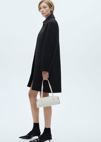 MANGO Between-Seasons Coat 'Dilly' in Black