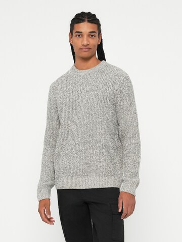 JACK & JONES Svetr 'JORBLEECKER' – bílá: přední strana